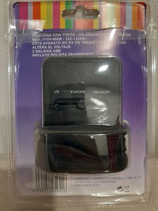 Enchufe cargador adaptador países Univers