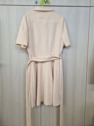 Abito ragazza / donna panna chemisier beige S