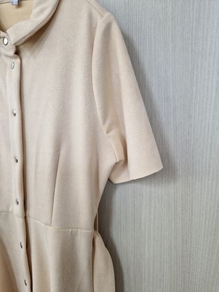 Abito ragazza / donna panna chemisier beige S