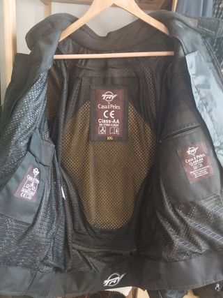 Chaqueta de motero .