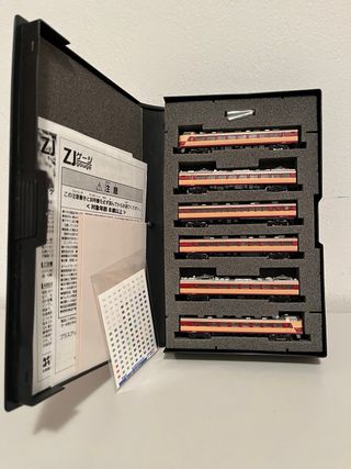 Tren japonés ZJgauhe escala Z.