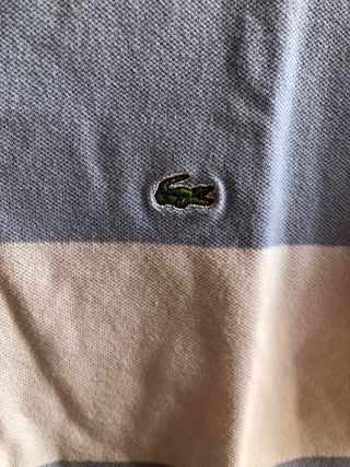 Polo rayas Lacoste