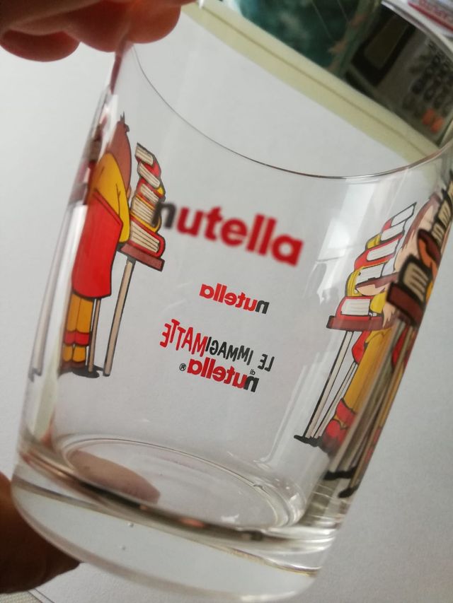 Bicchiere Nutella vintage