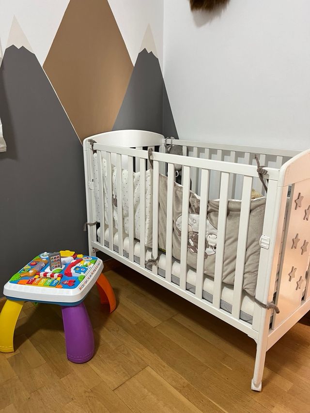 cuna 60x120 comprada en el corte ingles