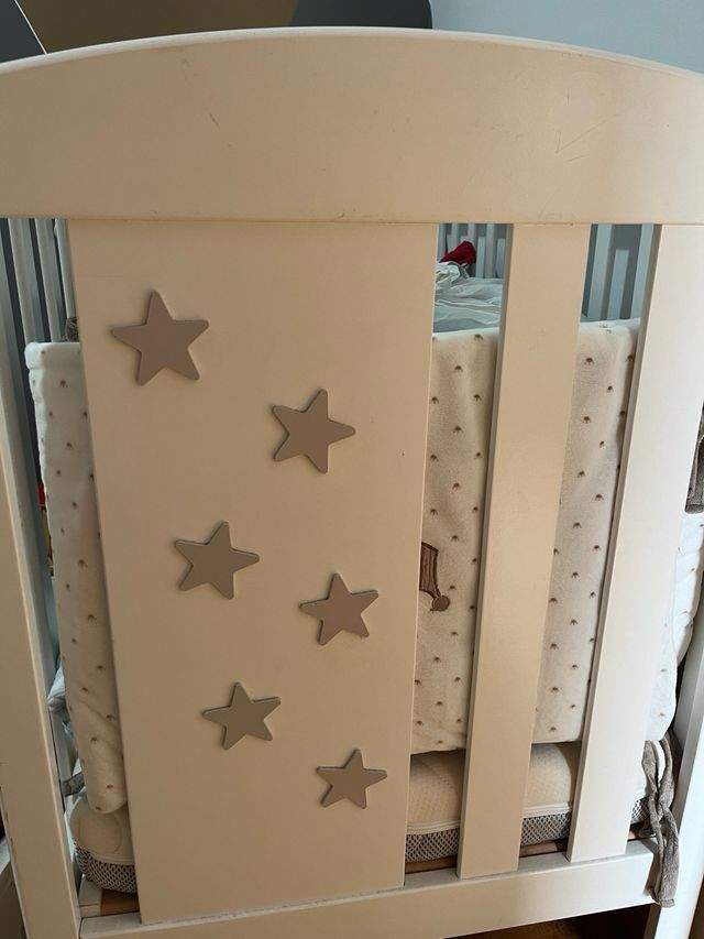 cuna 60x120 comprada en el corte ingles