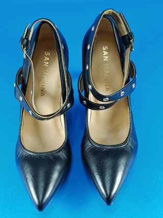 Zapato de tacón San marina en piel talla 36