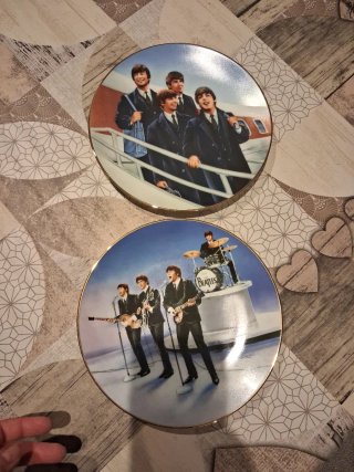 Piatto commemorativo Beatles Delphi