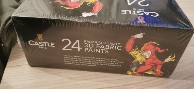 Set vernici in 3D, 24 colori da 29ml