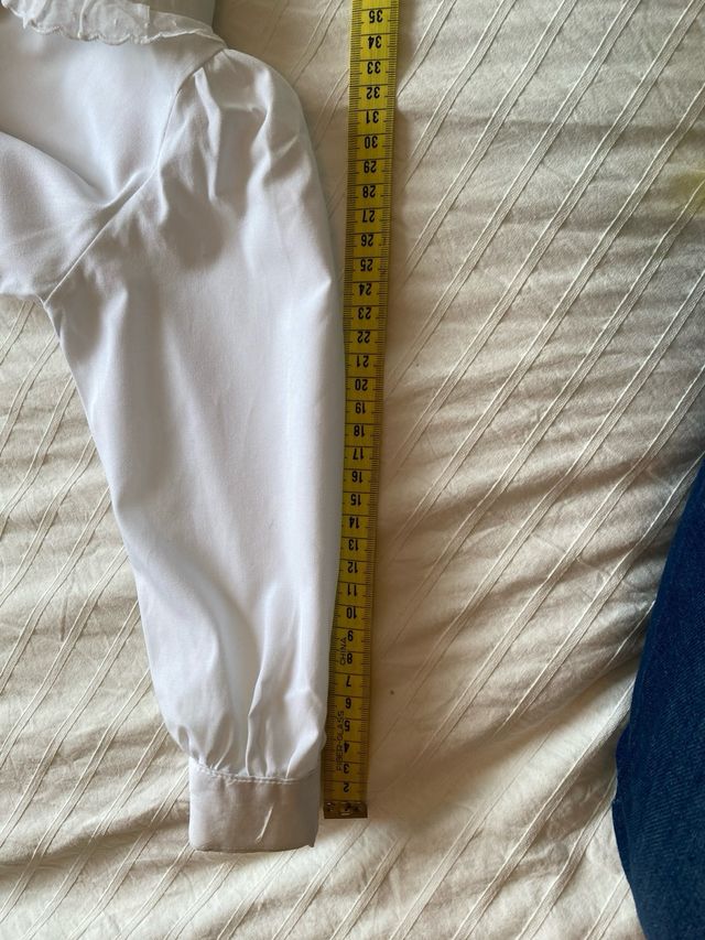 Camisa con cuello Peter Pan