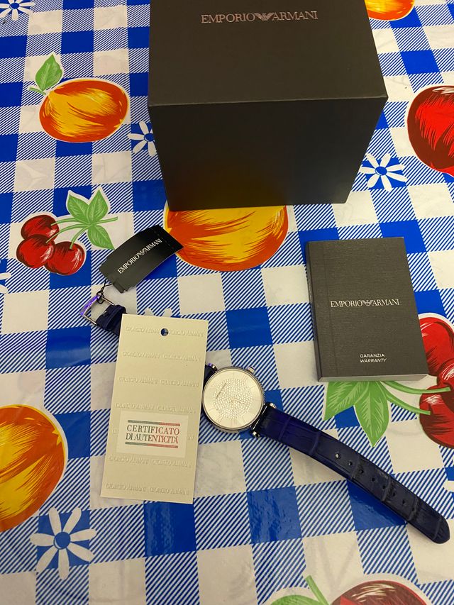 Emporio Armani Orologio Donna Argento 32mm Quarzo