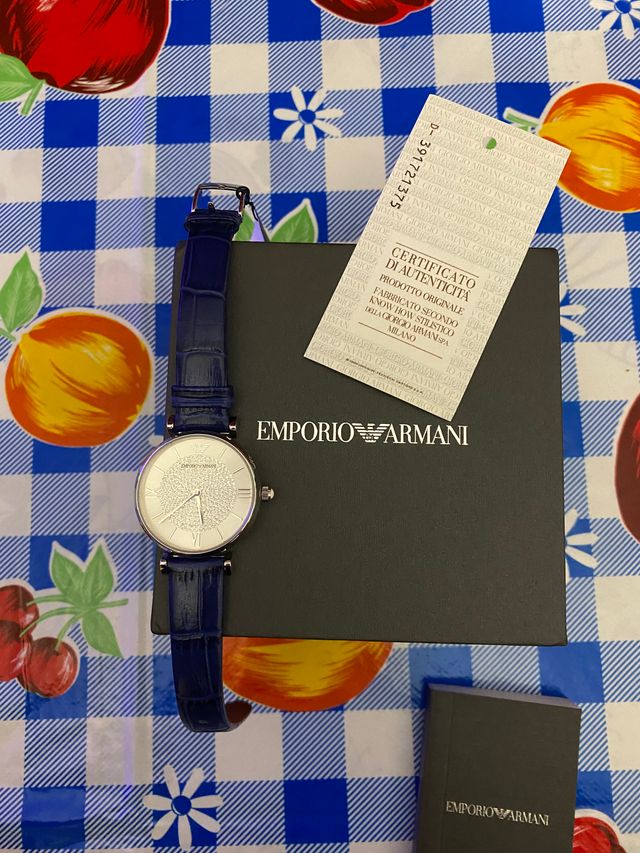 Emporio Armani Orologio Donna Argento 32mm Quarzo