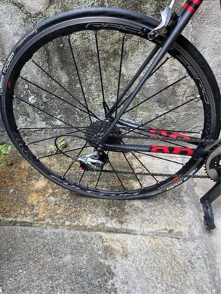 Bicicletta da corsa cannondele evo in carbonio