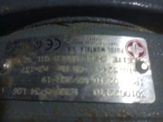 Motor con reductora y variador