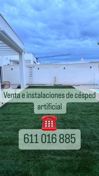 Venta e instalaciones CÉSPED ARTIFICIAL