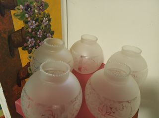 Tulipas tulipa cristal antiguas lampara