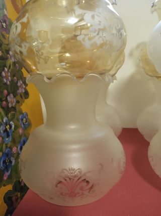 Tulipas tulipa cristal antiguas lampara