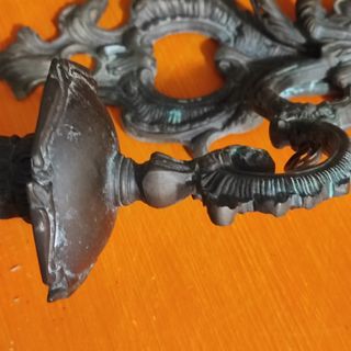 Porta candele barocco anni 60 .