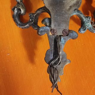 Porta candele barocco anni 60 .