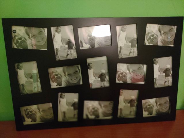 Portafotos y portavelas