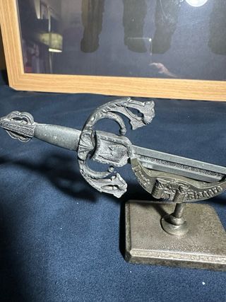 abrecartas espada toledana