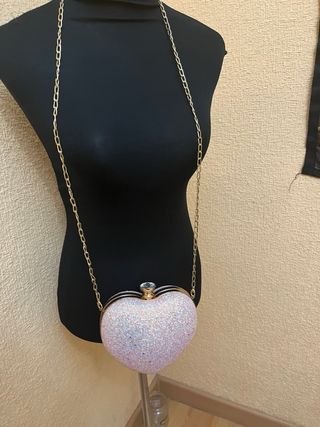 Bolso, fiesta, corazón