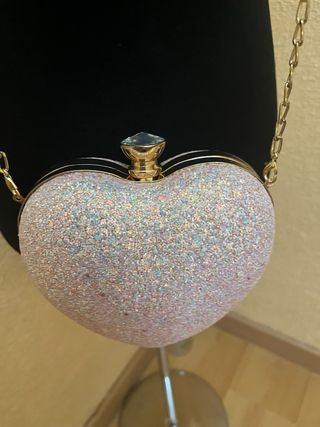 Bolso, fiesta, corazón