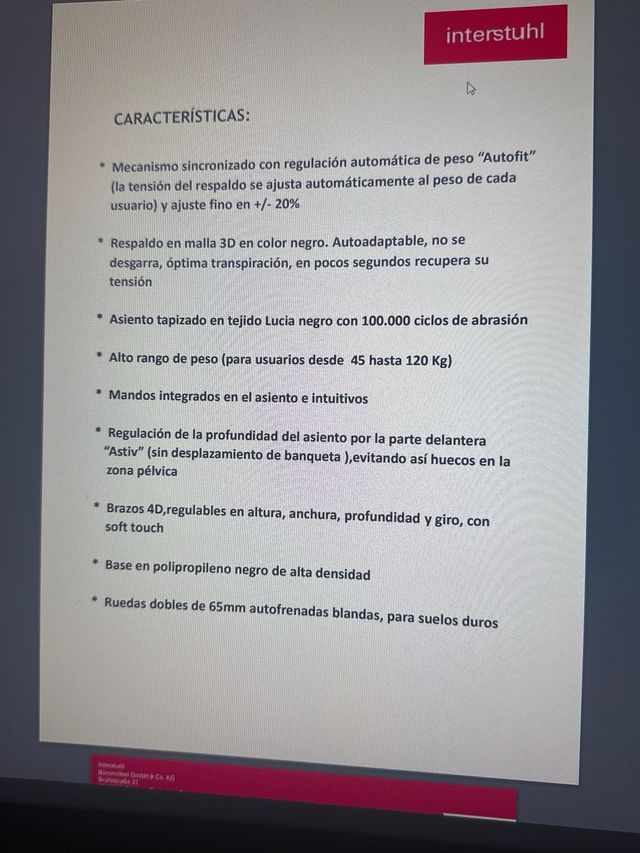 Sedia da ufficio HERO 172H