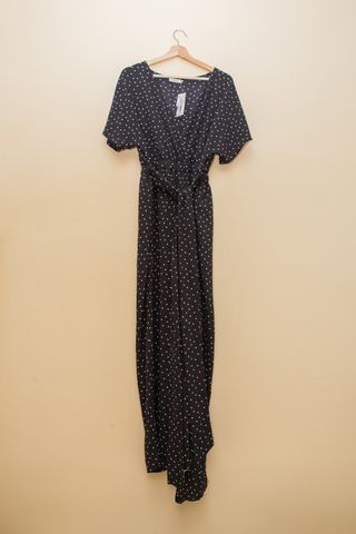 Mono de lunares en color negro de Women'secret