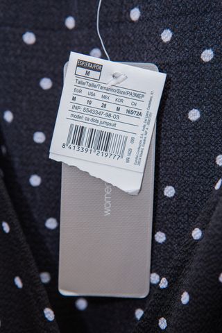 Mono de lunares en color negro de Women'secret