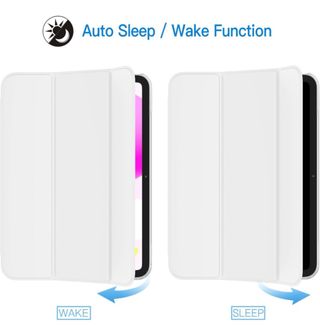 JETech Funda para iPad 10 (10,9 Pulgadas) Blanca