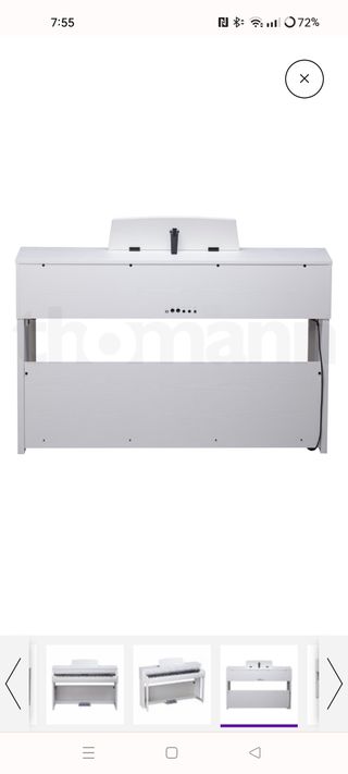 Piano digital Thomann DP-51 WH Set