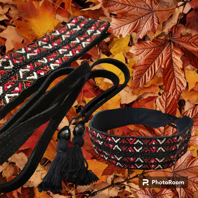 Cintura in Perline Vintage "Boho"