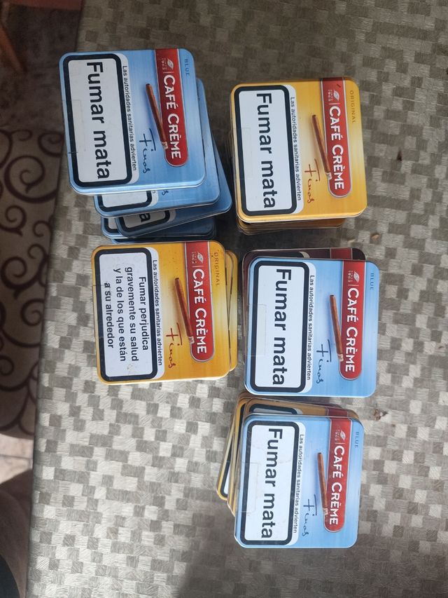 Scatole metalliche pure vuote 29 in totale