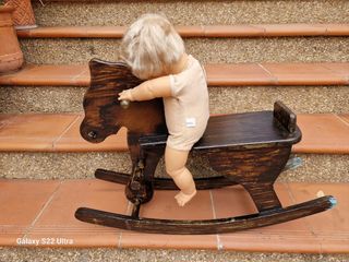 CABALLITO VINTAGE DE MADERA