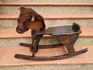 CABALLITO VINTAGE DE MADERA