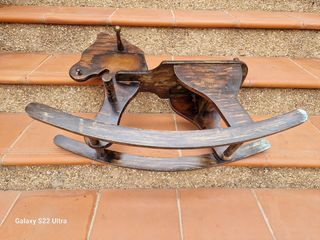 CABALLITO VINTAGE DE MADERA