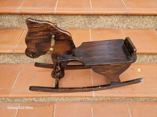 CABALLITO VINTAGE DE MADERA