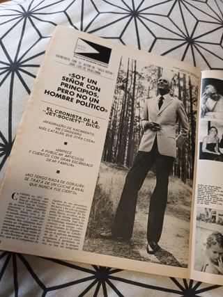 Revista sábado gráfico año 1975