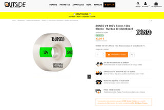 Ruedas Longboard Cloud Ride 55mm 77a