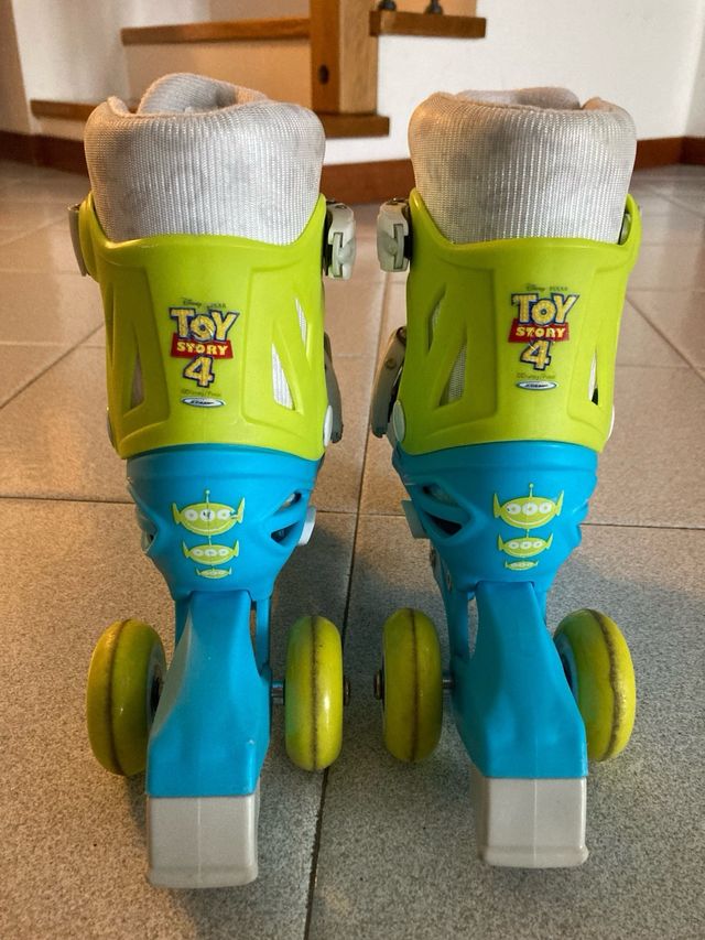 Pattini a 3 ruote bambino regolabili da n27 a n30