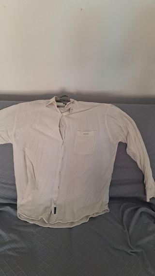 Camisa Blanca Talla L marca GANT