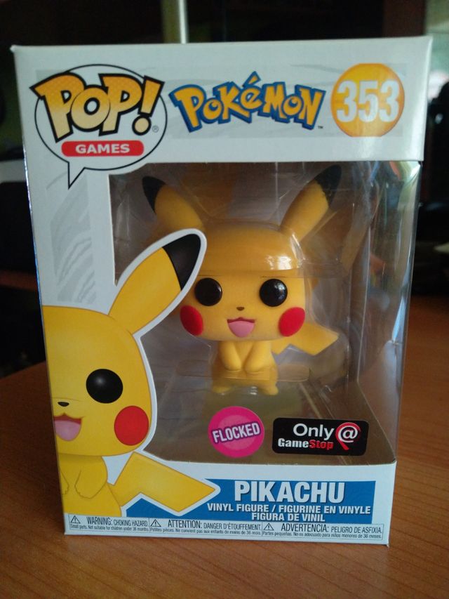 Funko Pop Pikachu Flocked