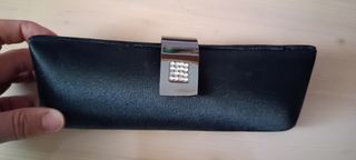 Bolso clutch de fiesta negro