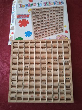Gioco didattico in legno