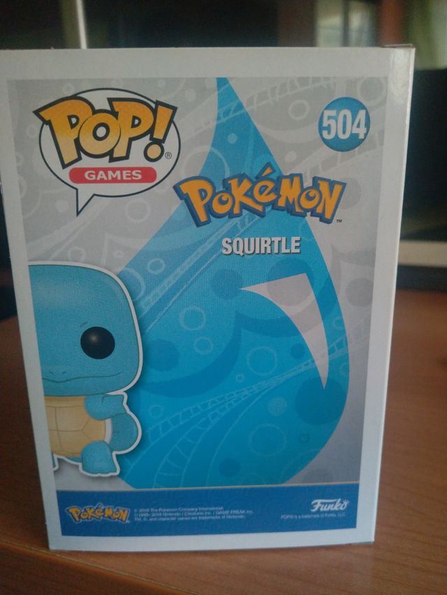 Funko Pop Squirtle Flocked