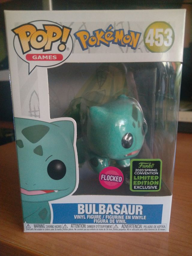 Funko pop Bulbasaur Flocked