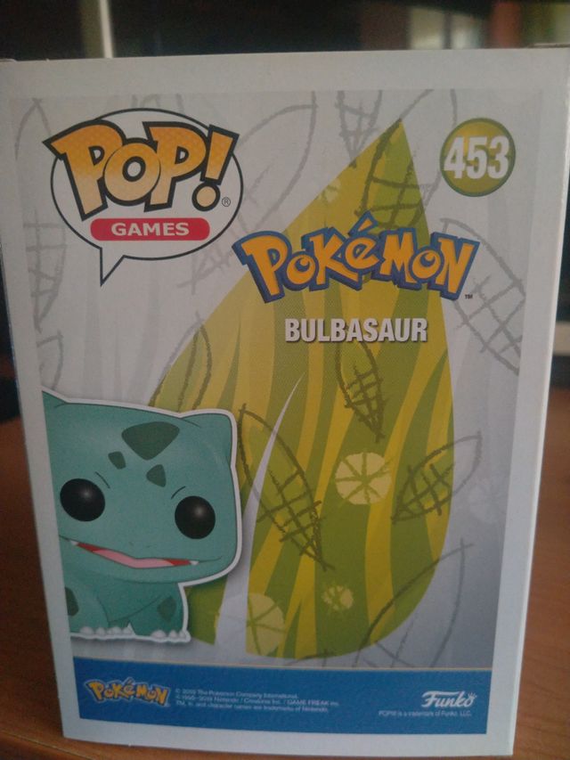 Funko pop Bulbasaur Flocked