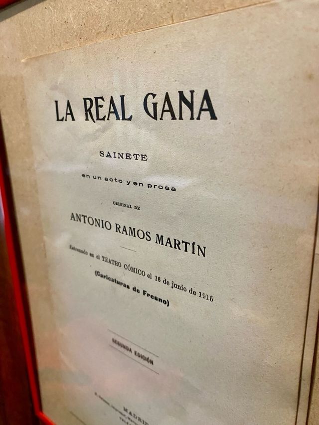 Libreto Sainete 1918