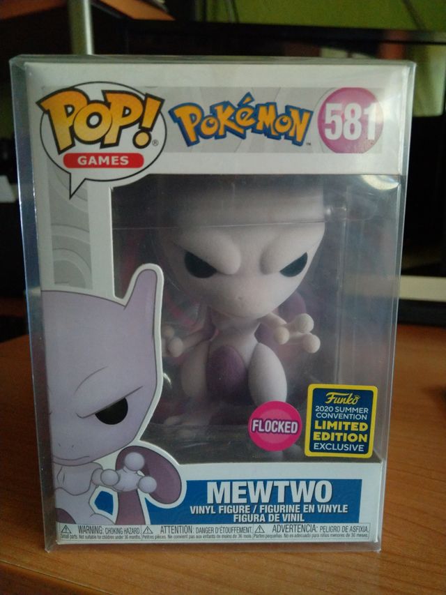 Funko Pop Mewtwo Flocked
