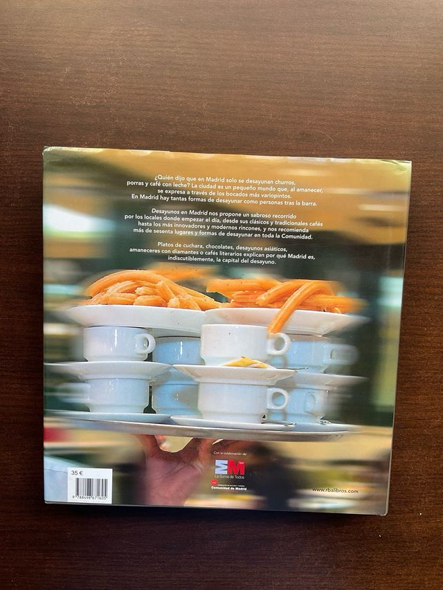 Libro desayunos en Madrid